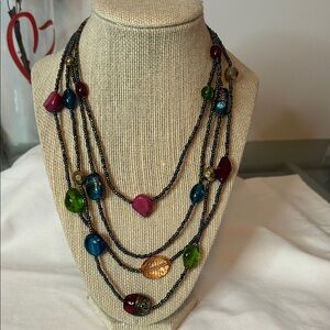 Multicolor Beaded Necklace